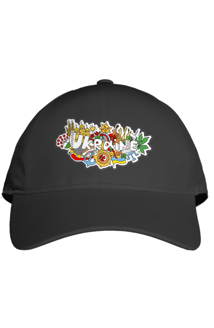 Кепка з принтом "Україна". Народи, символіка, україна. 2070702