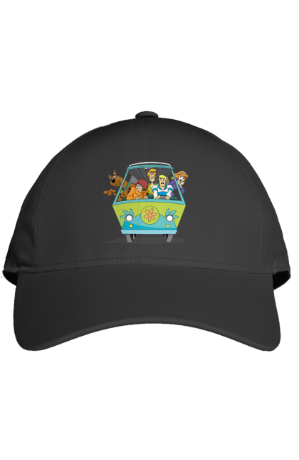 Кепка з принтом "Скубі Ду, Машина". Авто, мультик, скубі ду, собака. 2070702