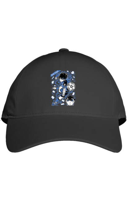 Cap with prints Blue Lock Isagi Yoichi. Anime, blue lock, blue prison, manga, sport, sports anime, yoichi isagi. 2070702