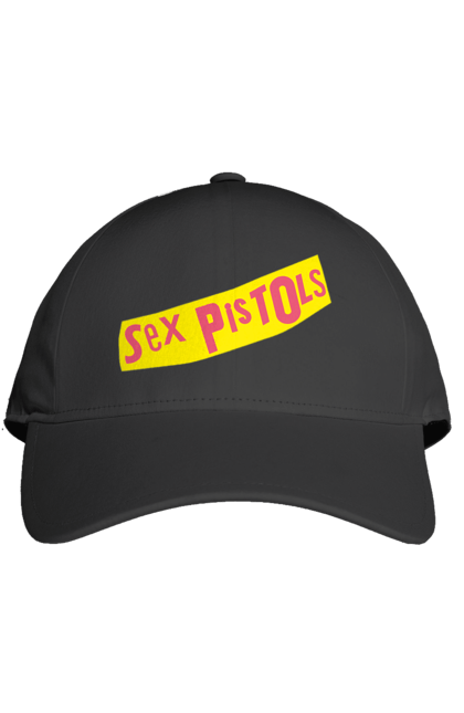 Cap with prints Sex Pistols. Group, music, punk, punk revolution, punk rock, rock, sex pistols. 2070702