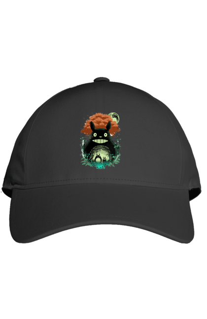 Cap with prints Totoro. Adventures, anime, comedy drama, fantasy, film, my neighbor totoro, tv series. 2070702