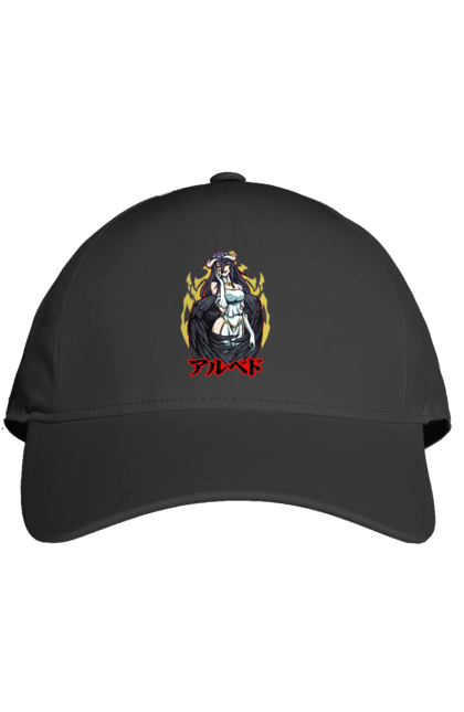 Cap with prints Overlord Albedo. Albedo, anime, lord, overlord, tv series. 2070702