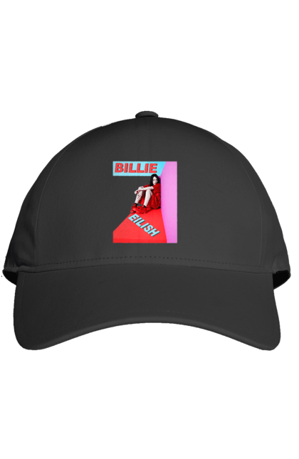 Кепка з принтом "Біллі Айліш". Біллі айліш, логотип біллі айліш, принт біллі айліш, співачка біллі айліш. 2070702