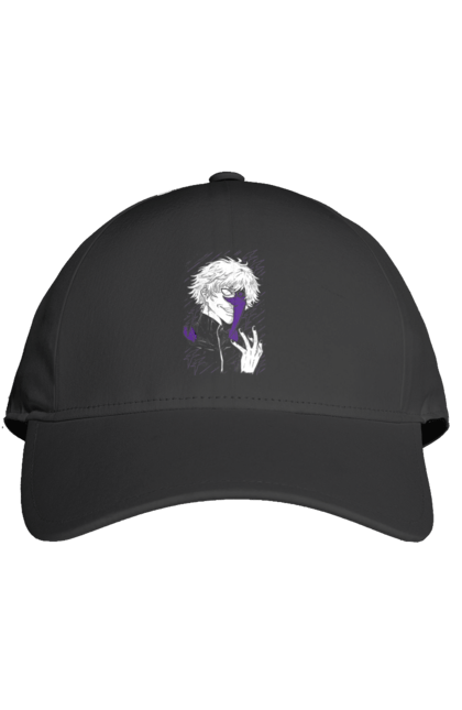 Cap with prints Tokyo ghoul. Anime, drama, fiction, horror, kaneki ken, manga, tokyo ghoul. 2070702