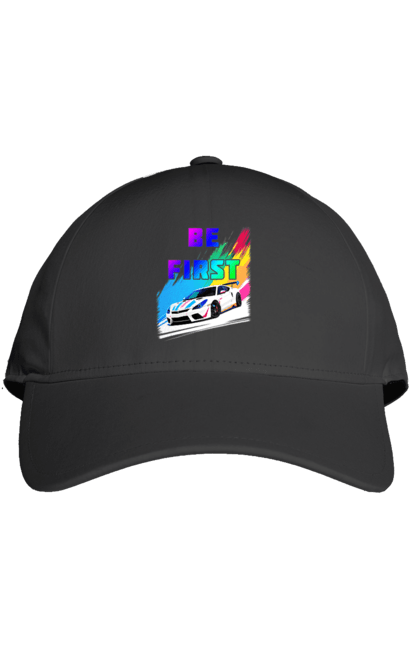 Кепка з принтом "Гонка". Автомобільний, гонка, спортивна машина, спортивний автомобіль. 2070702