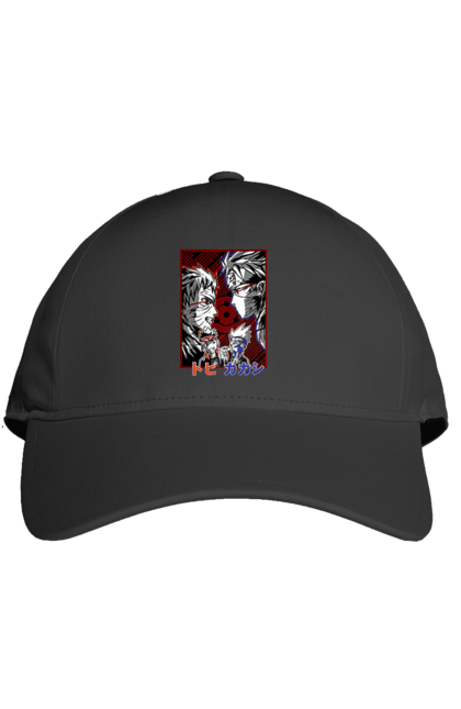 Cap with prints Naruto Kakashi Hatake. Anime, kakashi, manga, naruto, shinobi, shonen, team number 7. 2070702