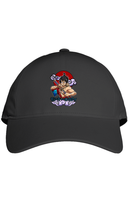 Cap with prints One Piece Luffy. Anime, luffy, manga, monkey de luffy, one piece, pirates. 2070702