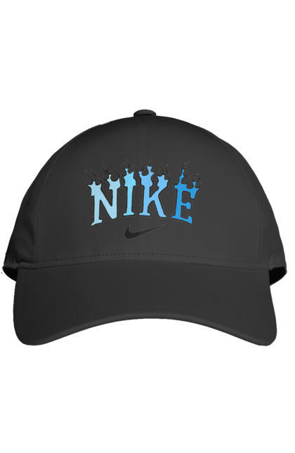 Кепка з принтом "Nike". Nike, логотип, надпись, найк. CustomPrint.market