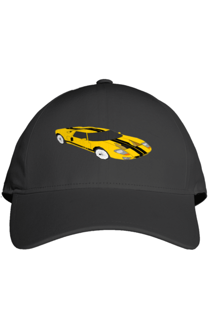 Кепка з принтом "Авто". Авто, гонки, дом, скорость, спорткар. 2070702