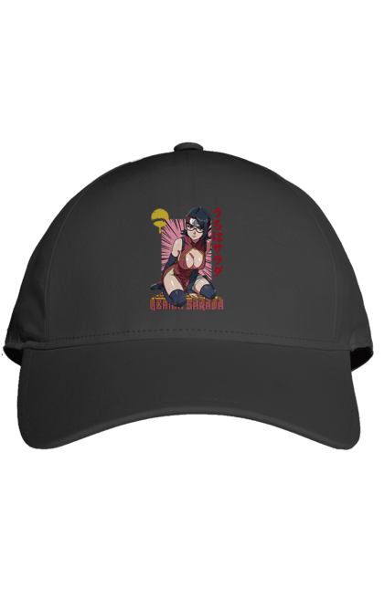 Cap with prints Boruto Sarada Uchiha. Anime, boruto, manga, sarada uchiha, tv series, uchiha. 2070702