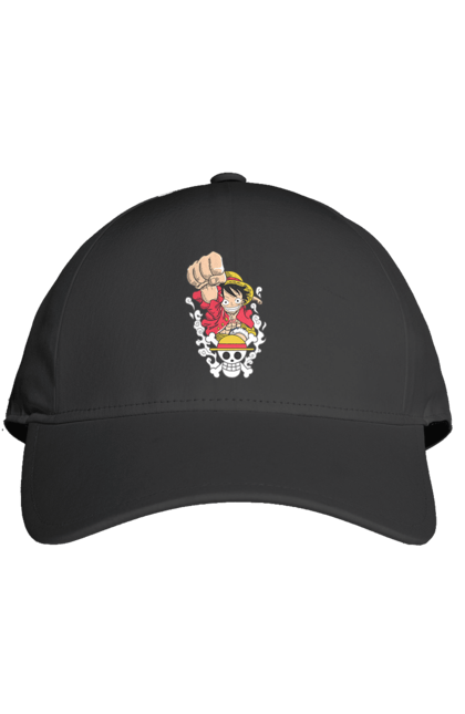 Cap with prints One Piece Luffy. Anime, luffy, manga, monkey de luffy, one piece, pirates. 2070702