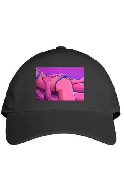 Кепка з принтом "Зняття Трусиків З Дівчини". Гола, тіла, труси. 2070702