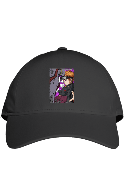 Cap with prints Naruto Yahiko. Akatsuki, anime, character, manga, naruto, ninja, pain, tv series, yahiko. 2070702