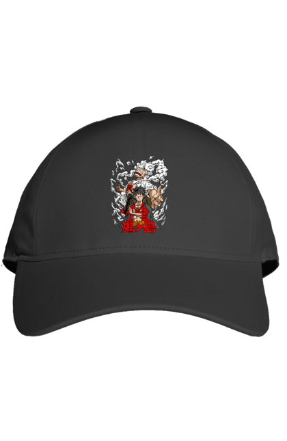 Cap with prints One Piece Luffy. Anime, luffy, manga, monkey de luffy, one piece, pirates. 2070702