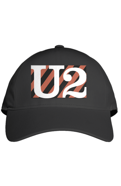 Cap with prints Group U2. Alternative rock, dance rock, group, music, post-punk, rock, soft rock, tour. 2070702