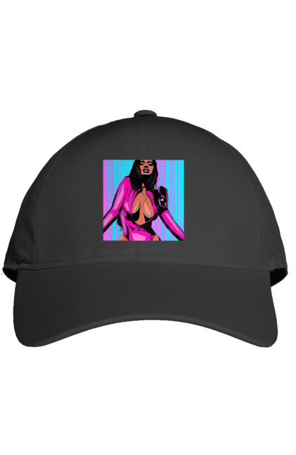 Кепка з принтом "Дівчина З Глибоким Декольте". Гола, дівчина, сиськи. 2070702