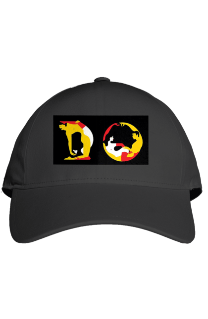 Кепка з принтом "Розтяжка По Дорослому". Пози, розтяжка. 2070702