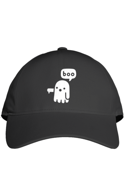 Кепка з принтом "BOO (мова програмування)". Айті, мова програмування, програма, програміст, технічне завдання, ти ж програміст, транслятор boo, тривимірні програми, фрілансер. 2070702