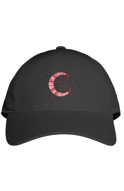 Cap with prints Gemini. Constellation, gemini, horoscope, sign, twins, zodiac, zodiac sign. 2070702