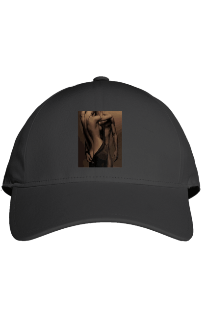 Кепка з принтом "Інтрига". Взаємність, захоплення, інтрига, любов, неможливо встояти, секс, чоловік і жінка. 2070702