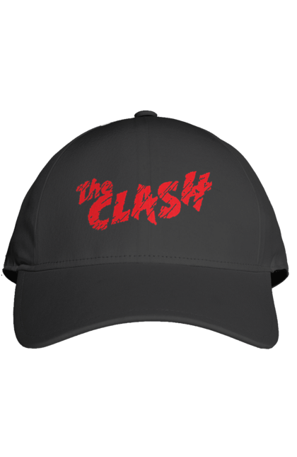 Cap with prints The Clash. Clash, dub, group, music, punk, punk rock, reggae, rock, rock`n`roll. 2070702