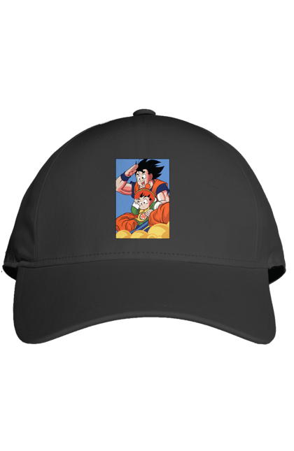 Кепка з принтом "Перли дракона Гохан". Anime, dragon ball, goku, manga, аніме, гоку, гохан, манга, перли дракона. 2070702