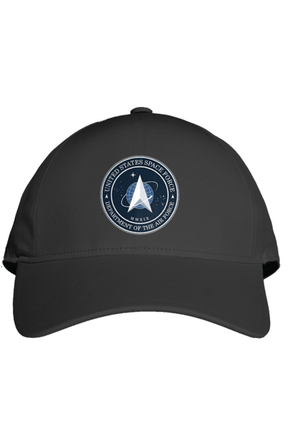 Cap with prints United States Space Force. Emblem, political, politics, space, space force, space travel, united states, ussf. 2070702