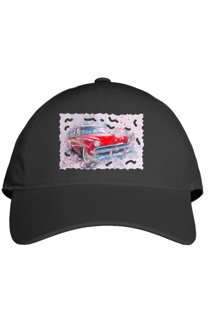 Кепка з принтом "Автомобільний газ". Gaz, автомобиль, автомобільний газ, дорога, колесо, перемога. 2070702