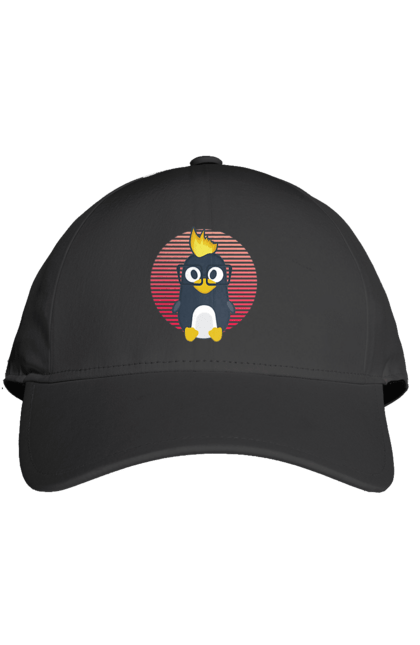 Кепка з принтом "Лінукс". Айті, айтішнік, девелопер, іт, программіст, розробник. 2070702