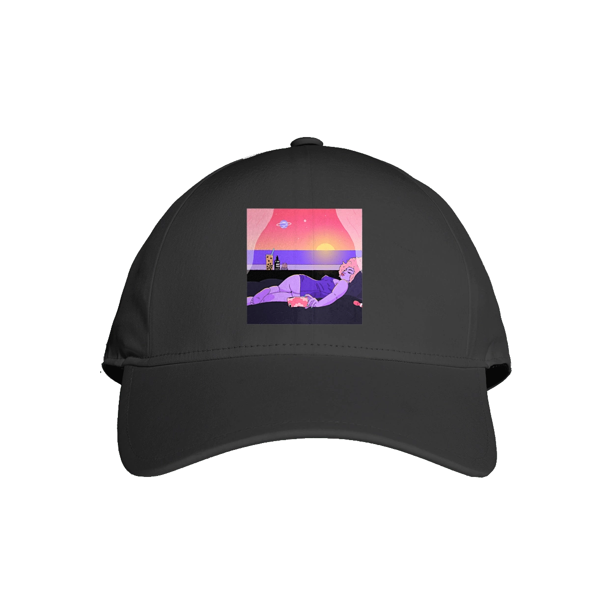 Фіолетова Дівчина На Відпочинку