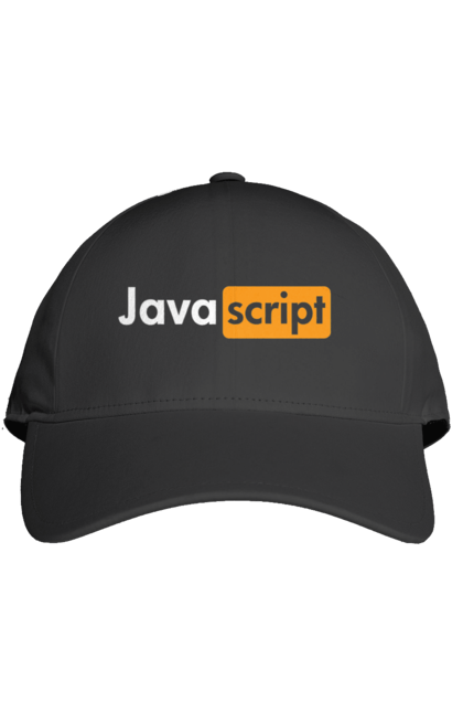 Кепка з принтом "Java скрипт". Айті, айтішник, джава скрипт, для айтішника, для програміста, подарунок айтішнику, подарунок програмісту, програміст, розробник, ява скрипт. 2070702