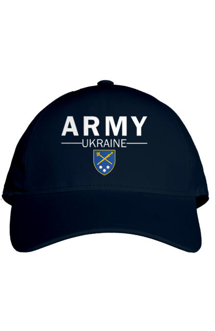 Кепка з принтом "ARMY UKRAINE". Army ukraine, емблема генштабу, залужний. 2070702