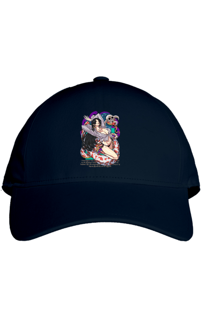 Cap with prints One Piece Boa Hancock. Anime, boa hancock, manga, one piece, pirate empress, straw hat pirates. 2070702
