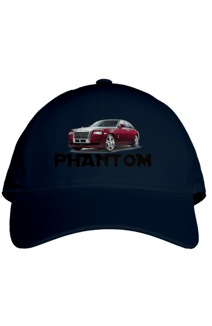 Кепка з принтом "Ролс ройс". Авто, автомобіль, люкс клас, ролс ройс, седан, фантом. 2070702