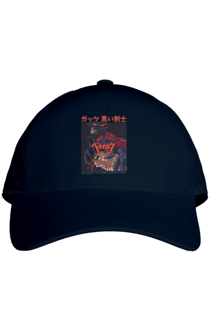 Cap with prints Berserk. Anime, berserk, griffith, guts, kentaro miura, manga. 2070702