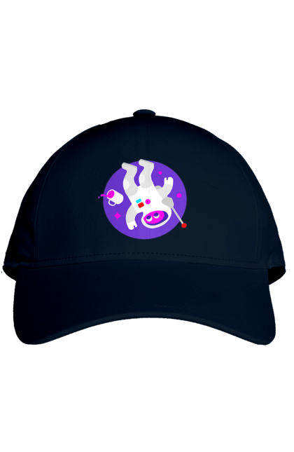 Кепка з принтом "Космічний програміст". Angular, c, css, html, it, javascript, jquery, php, python, react, svelt, vue, айтишник, айті, гумор, код, кодувати, прогер, програміст, програмісти, ти ж, ти ж програміст, тиж програміст. 2070702