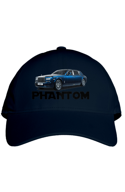 Кепка з принтом "Ролс ройс". Авто, автомобіль, люкс клас, ролс ройс, седан, фантом. 2070702