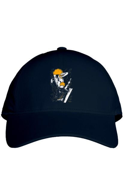 Cap with prints Bleach Ichigo Kurosaki. Anime, bleach, ichigo, ichigo kurosaki, manga. 2070702