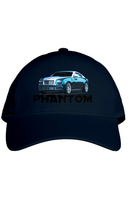 Кепка з принтом "Ролс ройс". Авто, автомобіль, люкс клас, ролс ройс, седан, фантом. 2070702