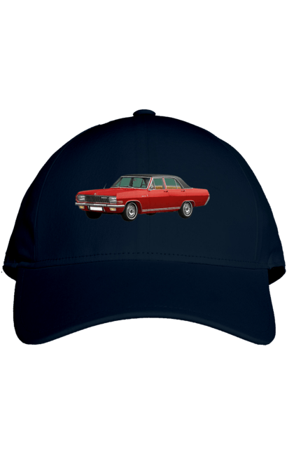 Кепка з принтом "Авто.3". Авто, професійне фото, старе авто, фото, червона гамма барв. 2070702