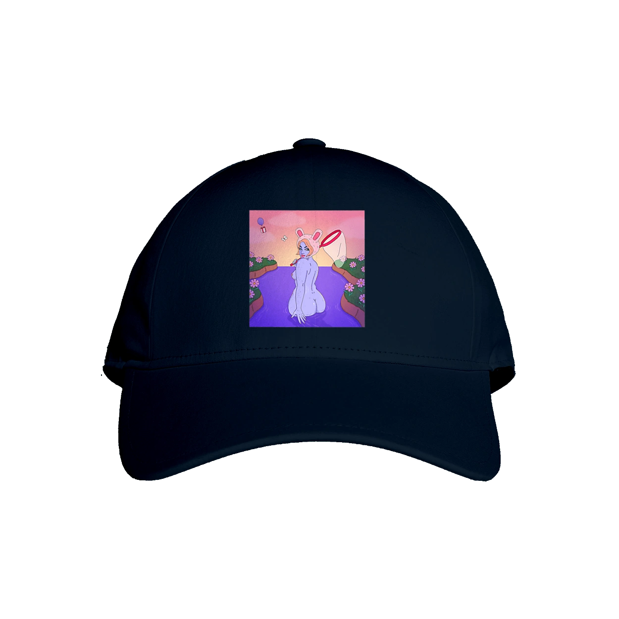 Purple Girl On The Hunt