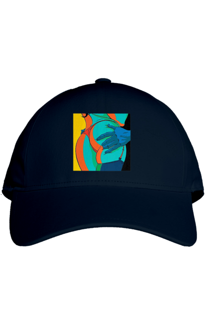 Кепка з принтом "Жіноча Попа В Чоловічих Руках". Гола, жопа, ляпас. 2070702