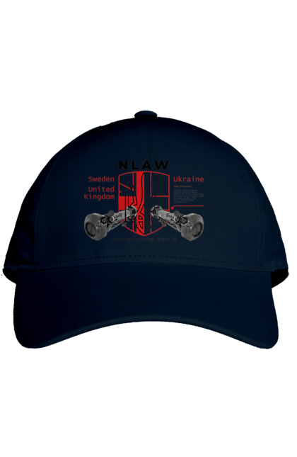 Кепка з принтом "NLAW". Caesar, himars, nlaw, patriot, weapon, zaluzhny. 2070702