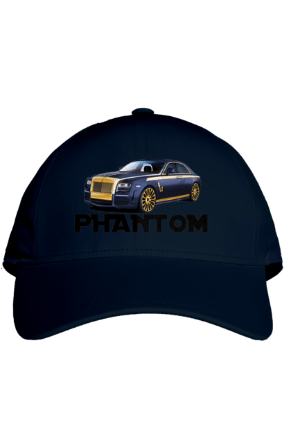 Кепка з принтом "Ролс ройс". Авто, автомобіль, люкс клас, ролс ройс, седан, фантом. 2070702