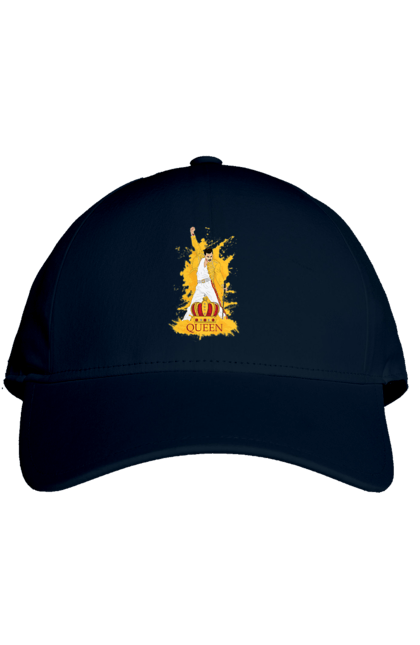 Кепка з принтом "Фредді Меркюрі". Freddie mercury, queen, музика, написи, рок, рок група, фредді меркюрі. 2070702