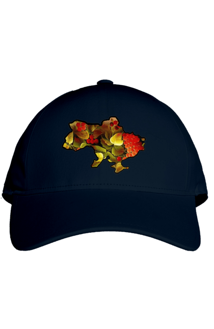 Кепка з принтом "Справжня Україна". Барви, квіти, кольору, краса, листя, настрій, україна. 2070702