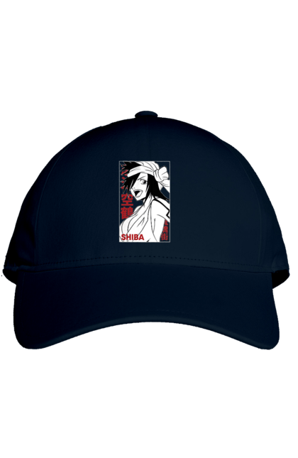 Кепка з принтом "Бліч Куукаку Шиба". Anime, bleach, kūkaku shiba, manga, аніме, бліч, куукаку шиба, манга. 2070702