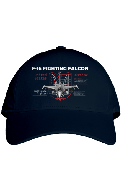 Кепка з принтом "F 16". F16, nasams, zuzana, гаубиця, два герби, залужний, сюзанна. 2070702