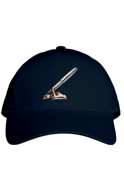 Кепка з принтом "Великий Патрон". Дівчина, куля, патрон. 2070702