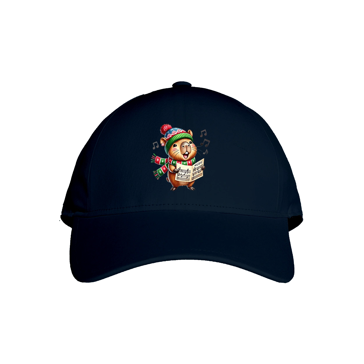 Капібара співає різдвяні пісні